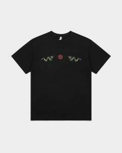 Smile and Wave Shou T-Shirt Black