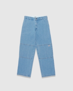 Dickies Loose Fit Double Knee 85-283 Denim Light Indigo
