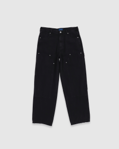 Larriet Double Knee Carpenter Pant Used Black