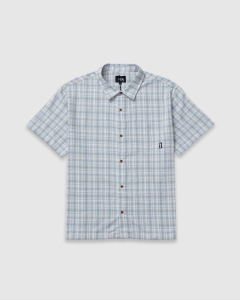 Stussy Chessy Check SS Shirt Blue