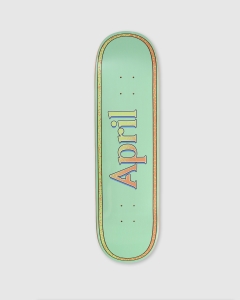 April OG Logo Retro Deck Green