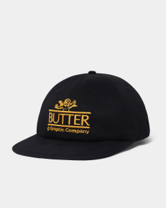 Butter Goods Cherub 6 Panel Black