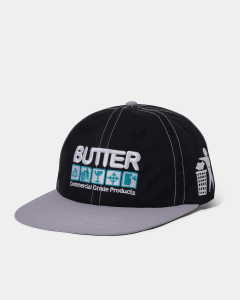 Butter Goods Symbols 6 Panel Black/Stone