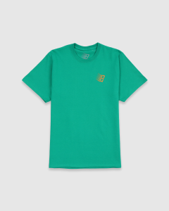 Bronze Polka Dot Logo T-Shirt Kelly Green