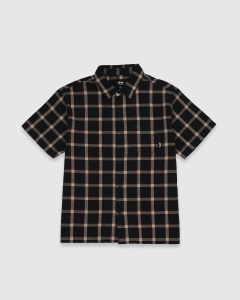 Stussy Burke Pocket SS Shirt Black