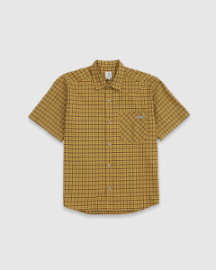 Polar Mitchell Twill SS Shirt Yellow