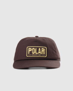 Polar Earthquake Patch Snapback Choc Brown