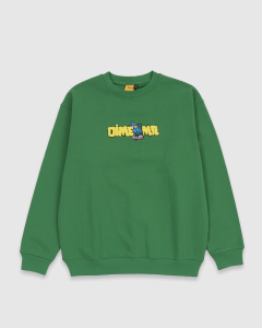 Dime Crayon Chenille Crew Green