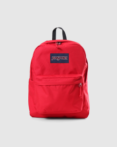 Jansport Superbreak Plus Backpack Red Tape