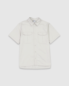 Nike Tanglin Woven Button Up SS Shirt Light Bone