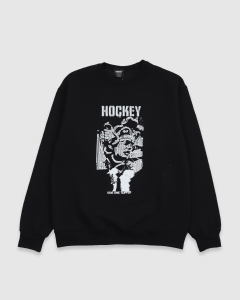 Hockey God of Suffer Crew Black