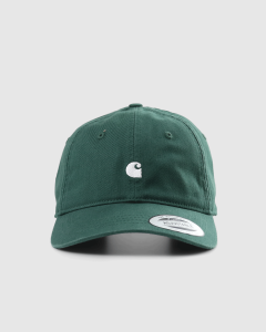 Carhartt WIP Madison Logo Strapback Discovery Green/Wax