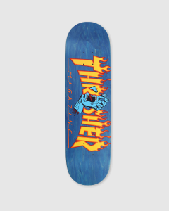 Santa Cruz x Thrasher Screaming Flame Logo Deck