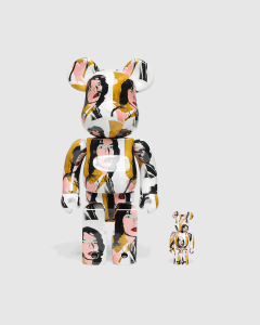 Medicom Toy Be@rbrick Warhol Mick Jagger Collectible Set