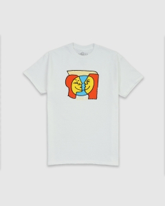 Krooked Moonsmile T-Shirt White