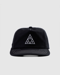 Huf Set Triple Triangle Snapback Black/White