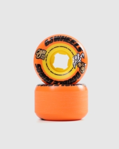 OJ Double Duro 101A/95A Wheels Orange/Yellow