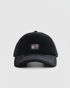 Kangol Heavy Washed Baseball Strapback Black