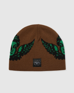 Huf x Smashing Pumpkins Cherub Skull Beanie Brown