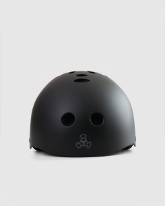 Triple 8 THE Certified SS Rubber Helmet Black