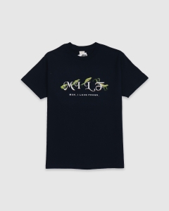 Smile and Wave Mystic Milf T-Shirt Navy