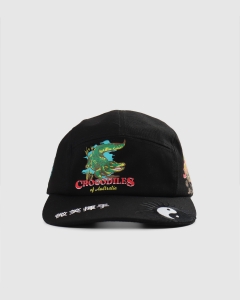 Smile and Wave Crocodylus 5 Panel Black