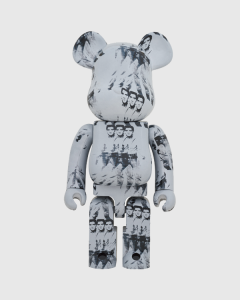 Medicom Toy Be@rbrick BB Warhol Elvis 1000% Grey