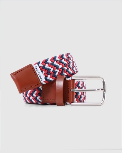 Fast Times Braeden Belt White/Red/Blue