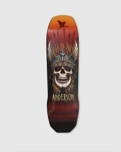 Powell Peralta Andy Anderson Heron Skull Deck Rust