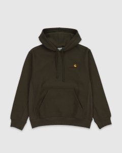 Carhartt WIP Hooded American Script Sweat Plant