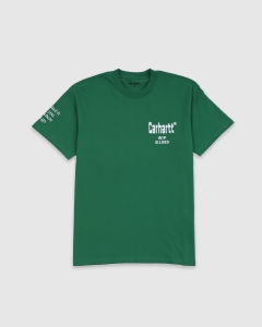 Carhartt WIP Home T-Shirt Aspen Green/White