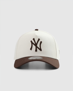 New Era 940AF New York Yankees Wine Cork 2 Tone Collection Snapback Wine Cork/Brown