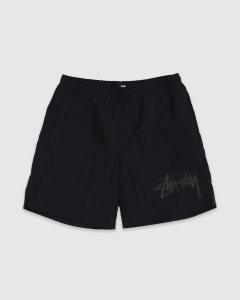 Stussy Big Stock Nylon Shorts Black