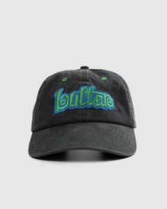 Butter Goods Swirl 6 Panel Washed Black