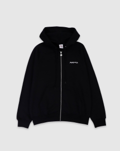 Polar Default 12 Faces Zip Hood Black