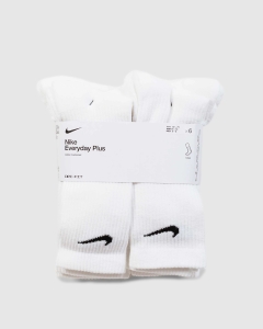 Nike Everyday Plus Cushion 6Pk Crew Socks White/Black