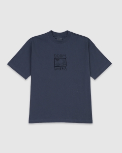 Doomsayers Snake Shake T-Shirt Washed Navy