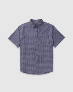 Fast Times Benjamin SS Shirt Navy/White