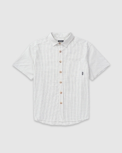 Fast Times Benjamin SS Shirt White/Navy