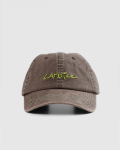 Candice Logo 6 Panel Washed Brown