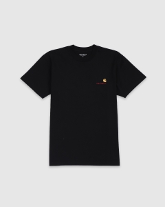 Carhartt WIP American Script T-Shirt Black