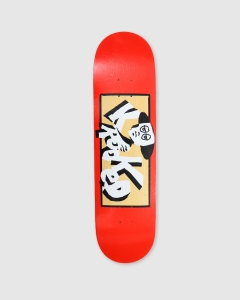 Krooked Team Incognito Embossed Deck Vermilion