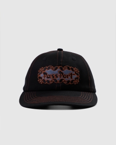 Passport Pattoned Casual Strapback Black