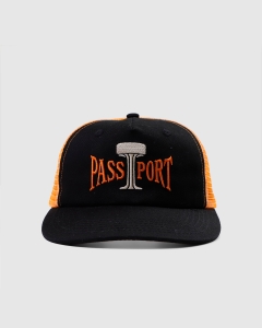 Passport Towers Of Water Workers Trucker Black/Orange