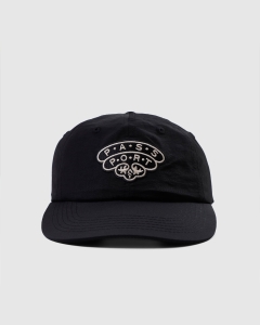 Passport Heirloom RPET Casual Strapback Black