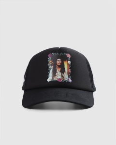 Primitive x Bob Marley Everlasting Trucker Black