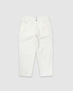 Pop Trading DRS Linen Pant Off White