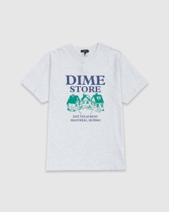 Dime Skateshop T-Shirt Ash