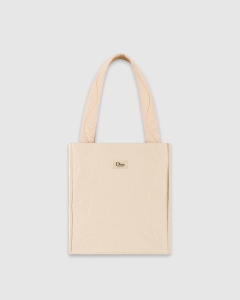 Dime Quilted Tote Bag Tan