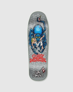 Strangelove Webster Screen Printed Graphic Deck Silver